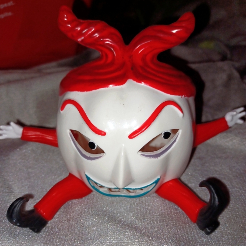 Nightmare Before Christmas Lock Light up figure pumpkin Halloween decor